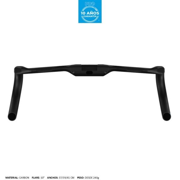 Manubrio Ruta 31.8 Vibe Aero Carbon PRO