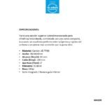 Manubrio Ruta 40/42CM X 31.8MM PLT Compact Carbono PRO