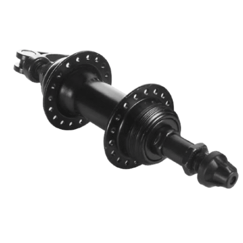 Manzana Trasera Hb-02 Acero Negra Con Puntilla