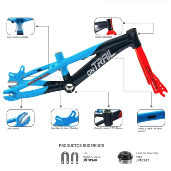 Kit Marco Bmx 12" Balance Plus Colores - On Trail