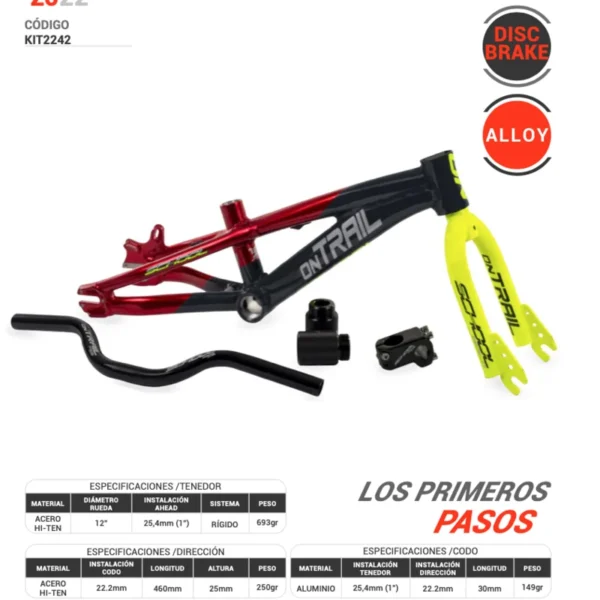 Kit Marco Bmx 12" Balance Plus Colores - On Trail