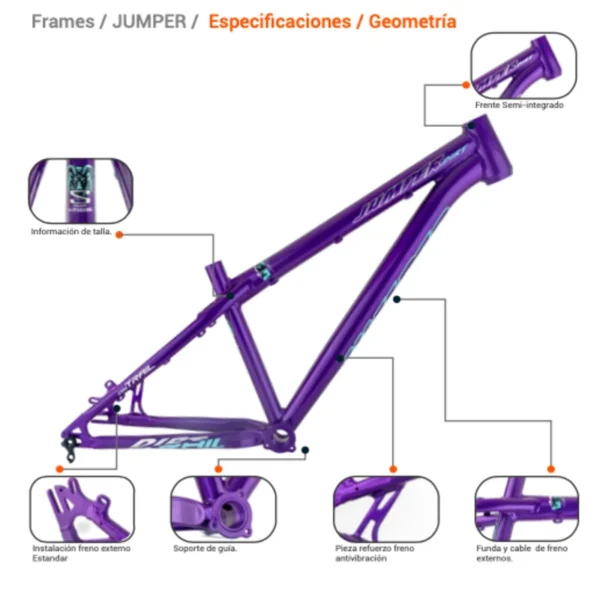 Marco Jumper Dirt 26" Colores - On trail