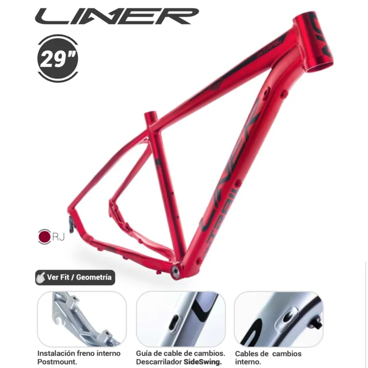 Marco Liner Mtb 29" Sin Tenedor Frente Conico - On Trail