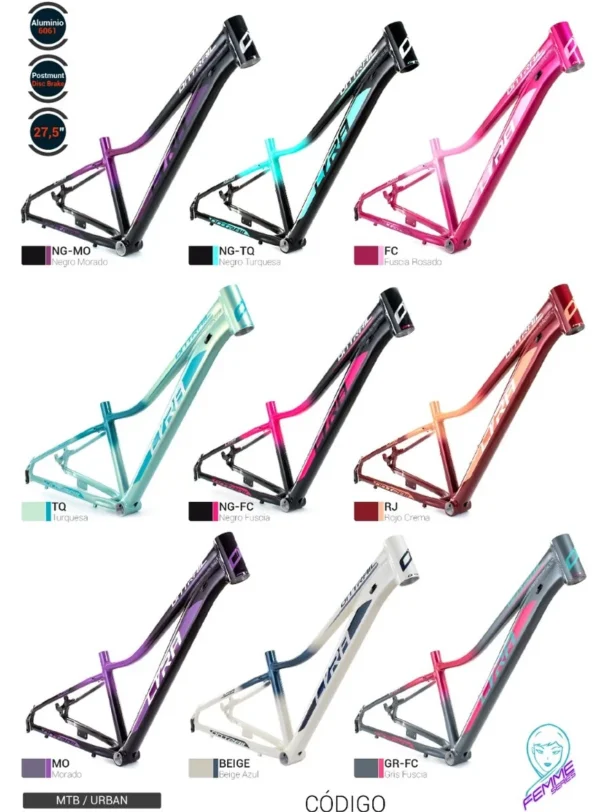 Marco Lyra  Mtb Sin Tenedor 24" y 27.5" Disco - On Trail