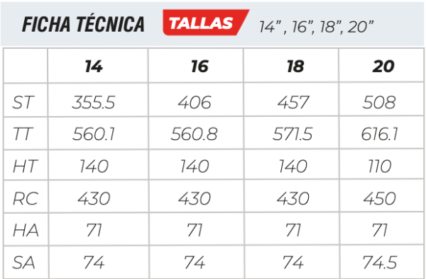 Marco Mtb Ragnar 29P Colores - Venzo