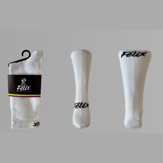 Media deportiva Unisex Blancas - Felix