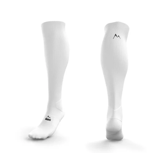Medias De Alta Compresión Blancas - Kom