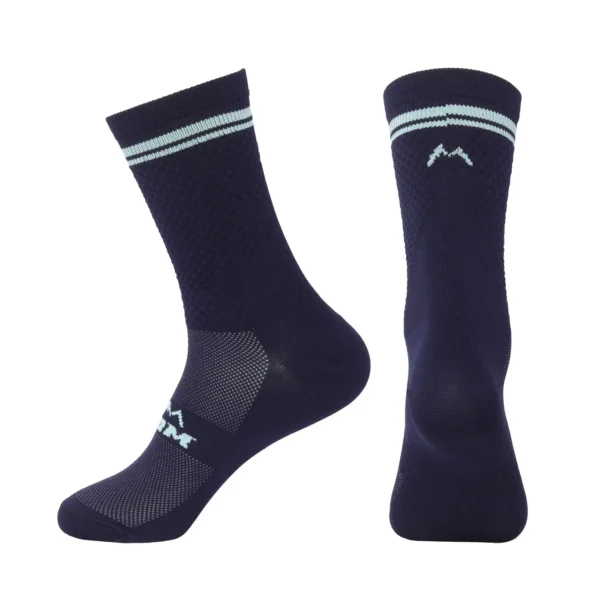 Medias FANTASY PRO ciclismo y running Azules - Kom-2 Medias FANTASY PRO ciclismo y running Azules - Kom