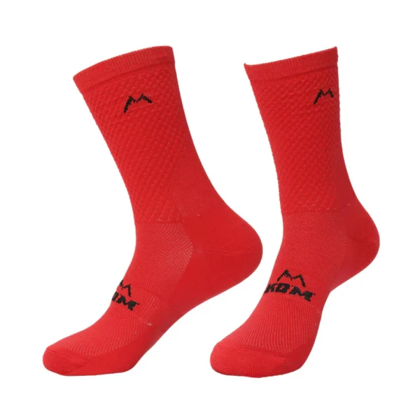 Medias FANTASY PRO ciclismo y running Rojas - Kom