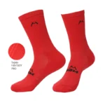 Medias FANTASY PRO ciclismo y running Rojas - Kom