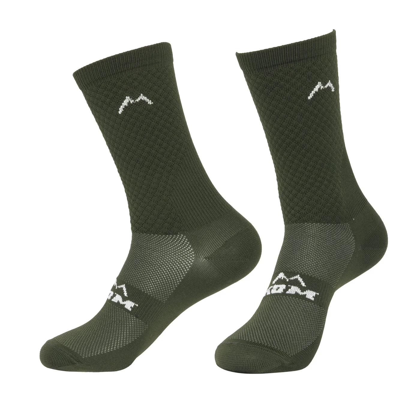 Medias FANTASY PRO ciclismo y running Verdes - Kom