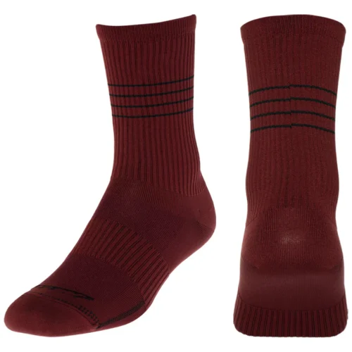 Medias Middle Lines Wine Vinotinto - Gw