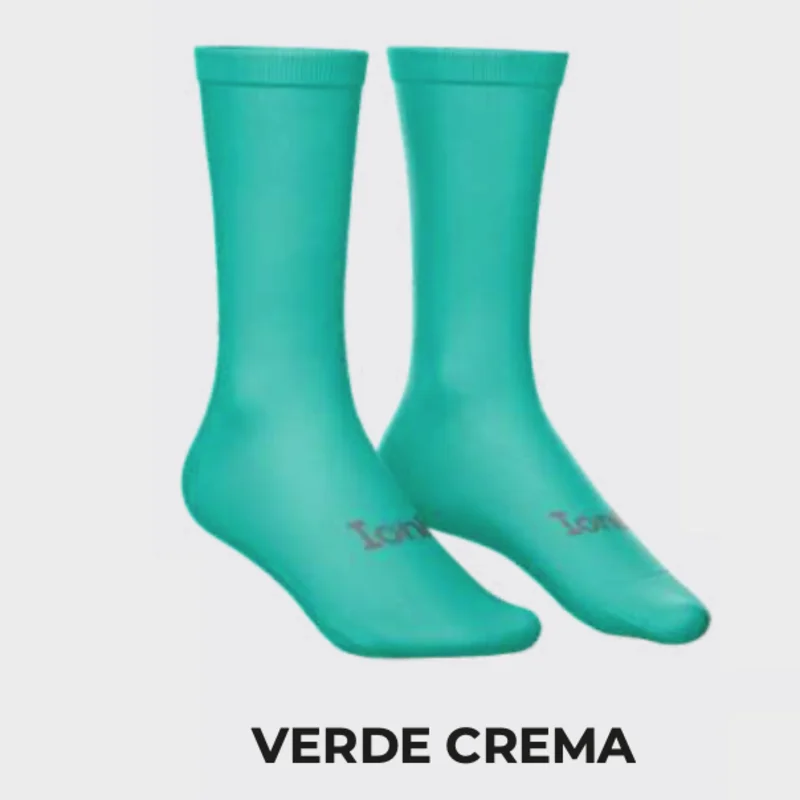 Medias Verde Crema De Compresión Con Reflectivo - Ionik