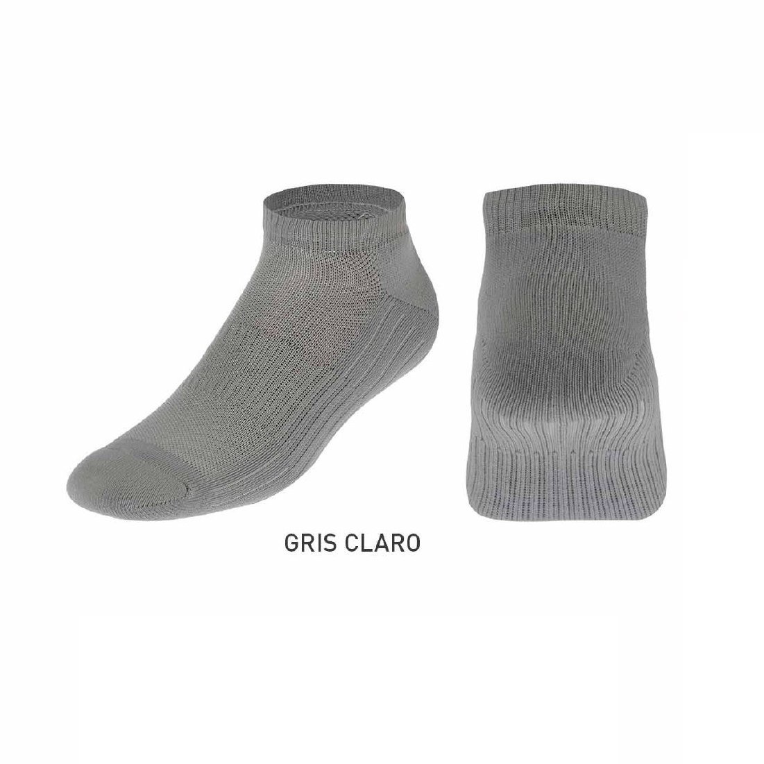 Medias tobilleras ciclismo, running Gris - Sportfitness