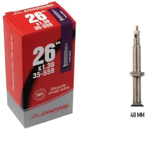 Neumatico Molded 26X1.38 F_V 48MM - Chaoyang-1 Neumatico Molded 26X1.38 F/V 48MM - Chaoyang