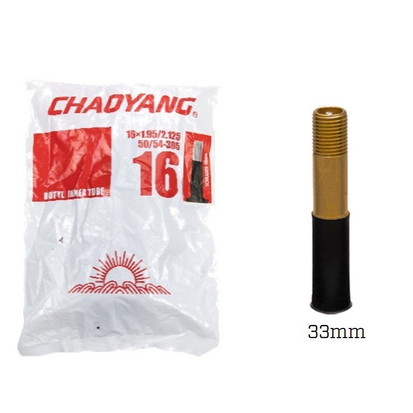 Neumatico No Molded 16X1.95/2.125 A/V 33Mm Butilo - Chaoyang