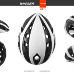 Casco Winger C/S Blanco/Negro - On Trail
