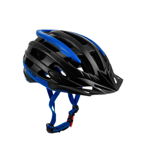 Casco Defend WT-018, C/S Negro/Azul - On Trail