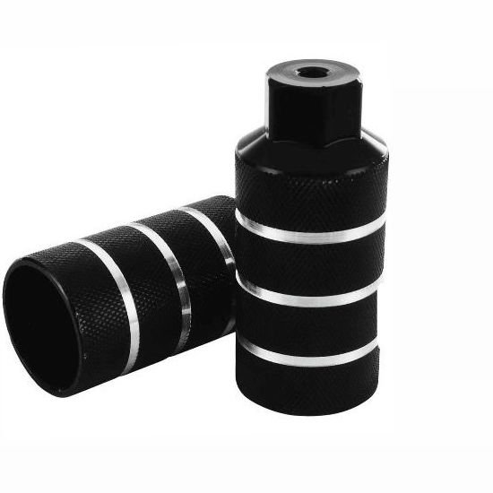 PORTAPIE JK-7671 ALUMINIO NEGRO