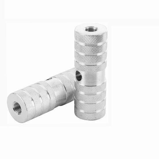 PORTAPIE JK-7682 ALUMINIO GRIS