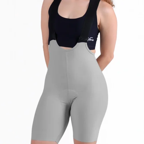 Pantaloneta Classic Dama Tubular(sin costuras) Gris Claro - High Force
