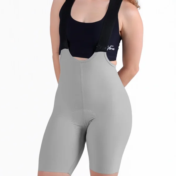 Pantaloneta Classic Dama Tubular(sin costuras) Gris Claro - High Force