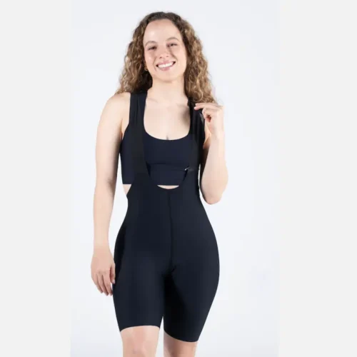 Pantaloneta Classic Dama Tubular(sin costuras) Negra - High Force
