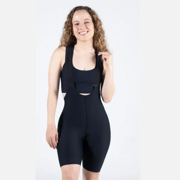 Pantaloneta Classic Dama Tubular(sin costuras) Negra - High Force