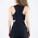 Pantaloneta Classic Dama Tubular(sin costuras) Negra - High Force
