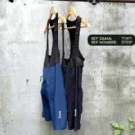Pantaloneta Masculina Intermedia Negra Sin Costuras para Ciclismo 2.0  - Ionik