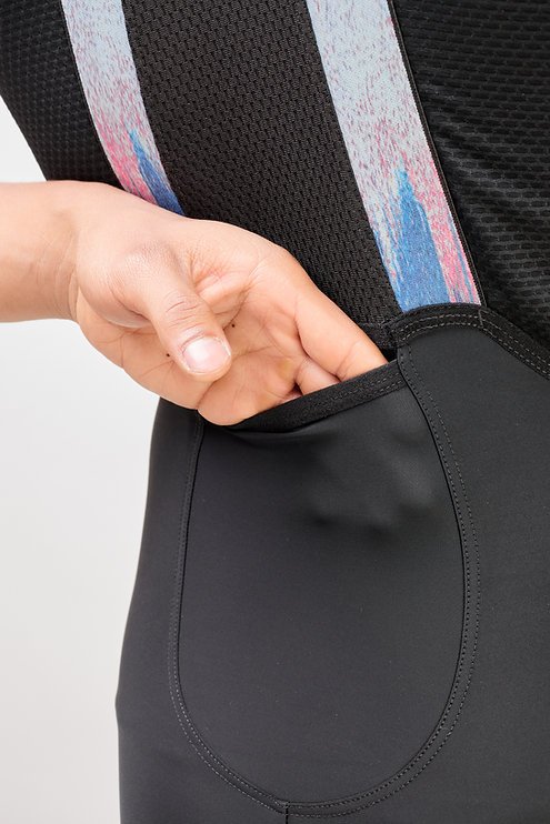 Pantaloneta Masculina Negra Sin Costuras para Ciclismo - Ionik-2 Pantaloneta Masculina Negra Sin Costuras para Ciclismo - Ionik