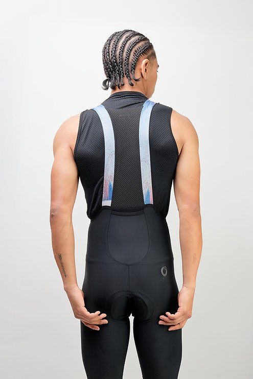 Pantaloneta Masculina Negra Sin Costuras para Ciclismo - Ionik-4 Pantaloneta Masculina Negra Sin Costuras para Ciclismo - Ionik