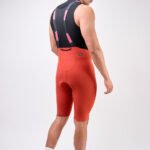 Pantaloneta Masculina Terracota Sin Costuras para Ciclismo - Ionik