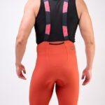 Pantaloneta Masculina Terracota Sin Costuras para Ciclismo - Ionik