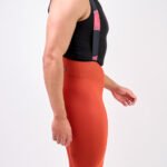 Pantaloneta Masculina Terracota Sin Costuras para Ciclismo - Ionik