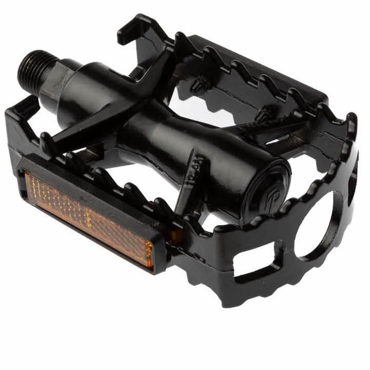 Pedales Mtb Compacto Fp-961 Aluminio Negro - Feimin