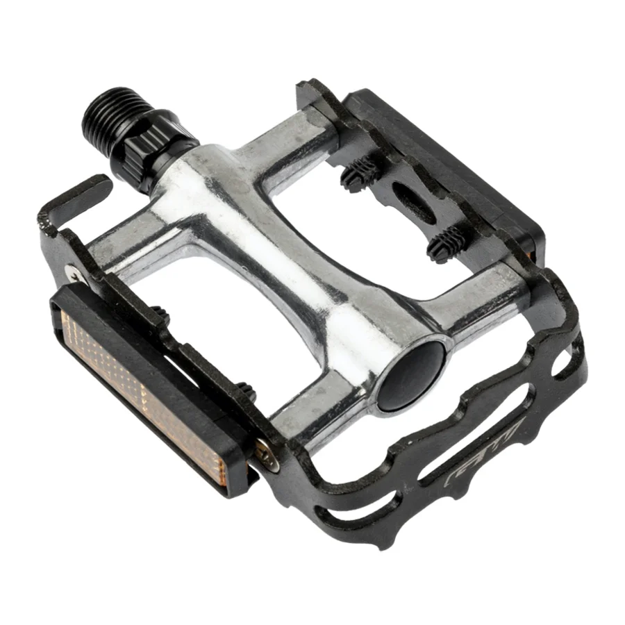 Pedales Mtb Jaula Fp-980Zu Aluminio Natural/Negro - Gw