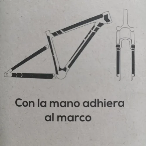 Protectores para marco de bicicleta - Ride Proguard-2 Protectores para marco de bicicleta - Ride Proguard