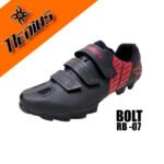 Zapatilla Mtb Bolt Negra/Roja - Redius