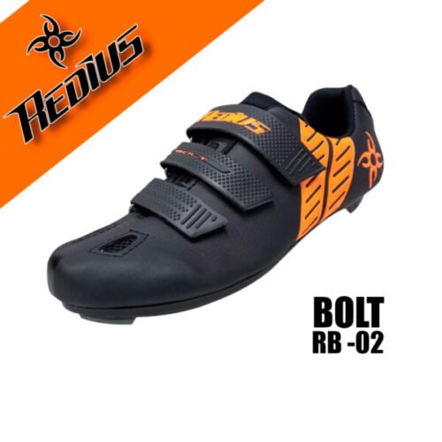 Zapatilla Ruta Bolt Negro/Naranja - Redius