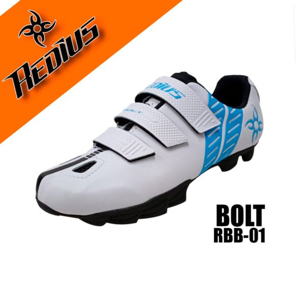 Zapatilla Mtb Bolt Blanca/Azul - Redius