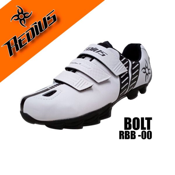 Zapatilla Mtb Bolt Blanca/Negra - Redius
