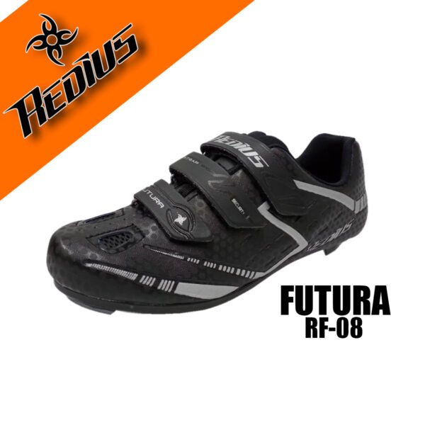 Zapatilla Ruta Futura Negro/Gris - Redius