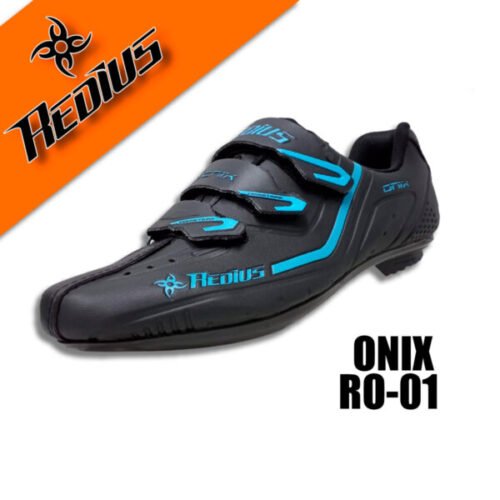 Zapatilla Ruta Onix Negro/Azul Celeste - Redius