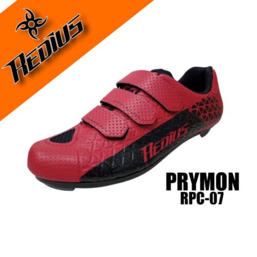 Zapatilla Ruta Prymon Rojo/Negro - Redius