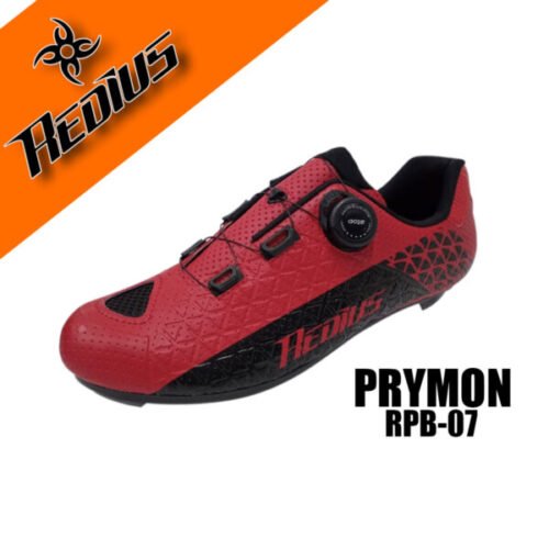 Zapatilla Ruta Prymon 1-2 Boas Negro/Rojo - Redius