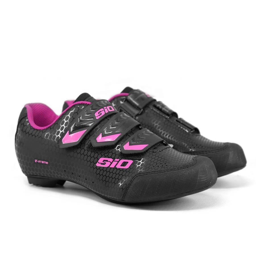 Zapatilla Ruta X3 Negro/Fucsia - Sio