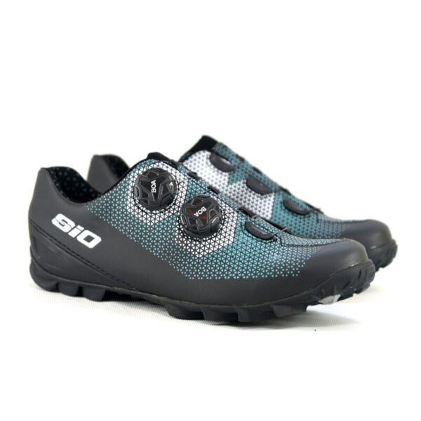 Zapatilla Mtb KR1 Negra/Azul Turquesa - Sio