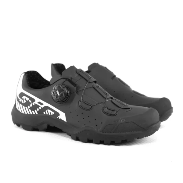 Zapatilla Mtb SX Negra/Blanco - Sio