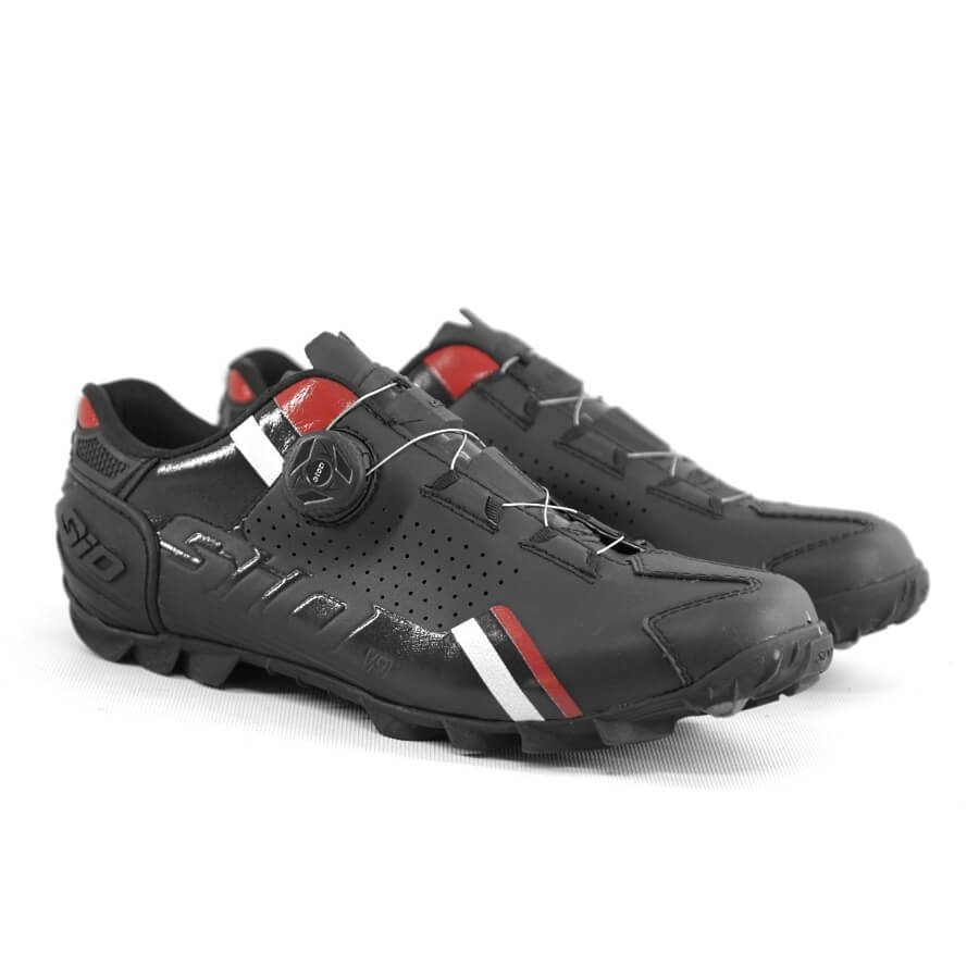 Zapatilla Mtb Viktoria V9 Negra/Roja - Sio